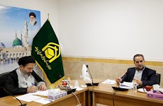 حضور حجت الاسلام والمسلمین نواب در جلسه هفتگی شورای پژوهشی پژوهشکده حج و زیارت
